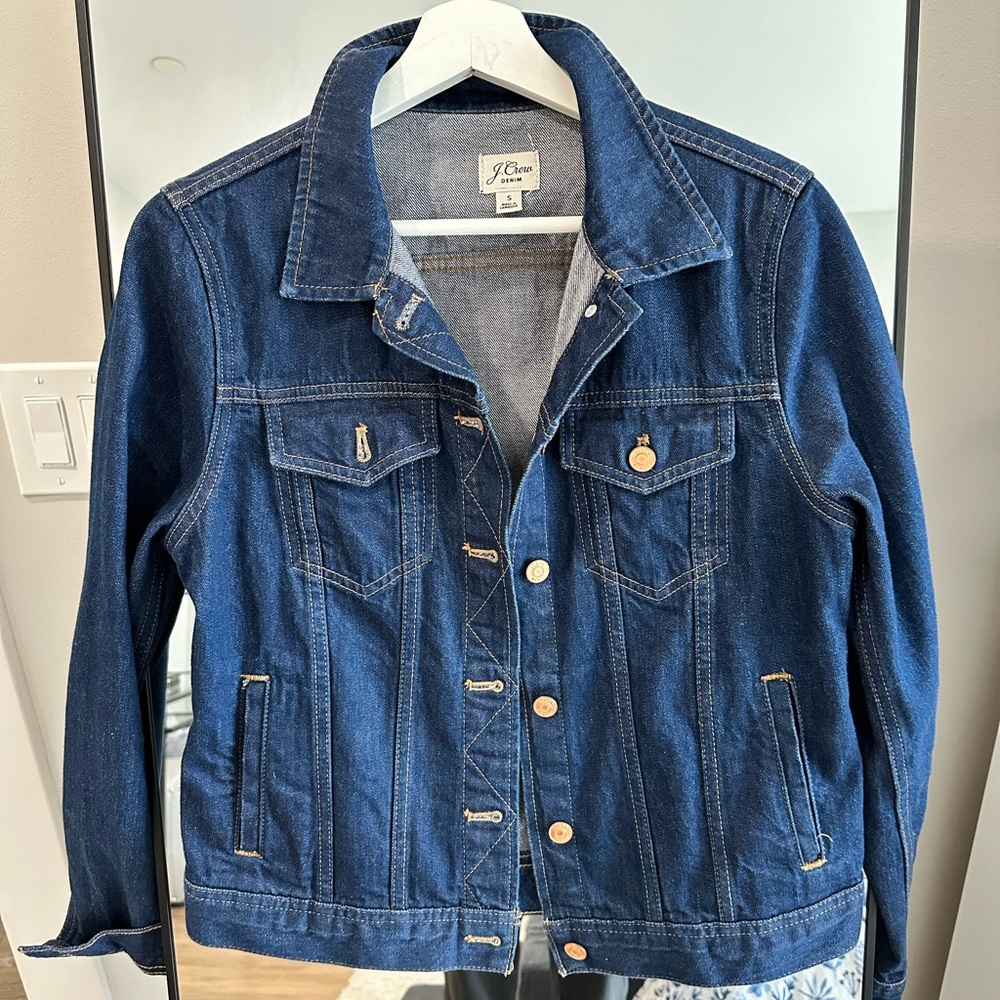 J.Crew blue denim jacket
